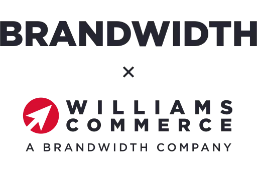 Brandwidth x Williams Commerce logo
