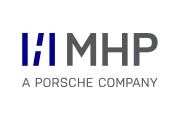 MHP – A Porsche Company logo