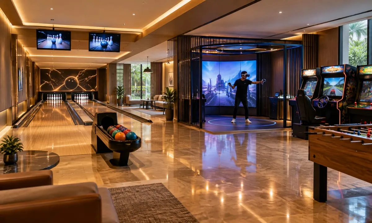 Illustrative image: Bowling alley at Central Park Delphine