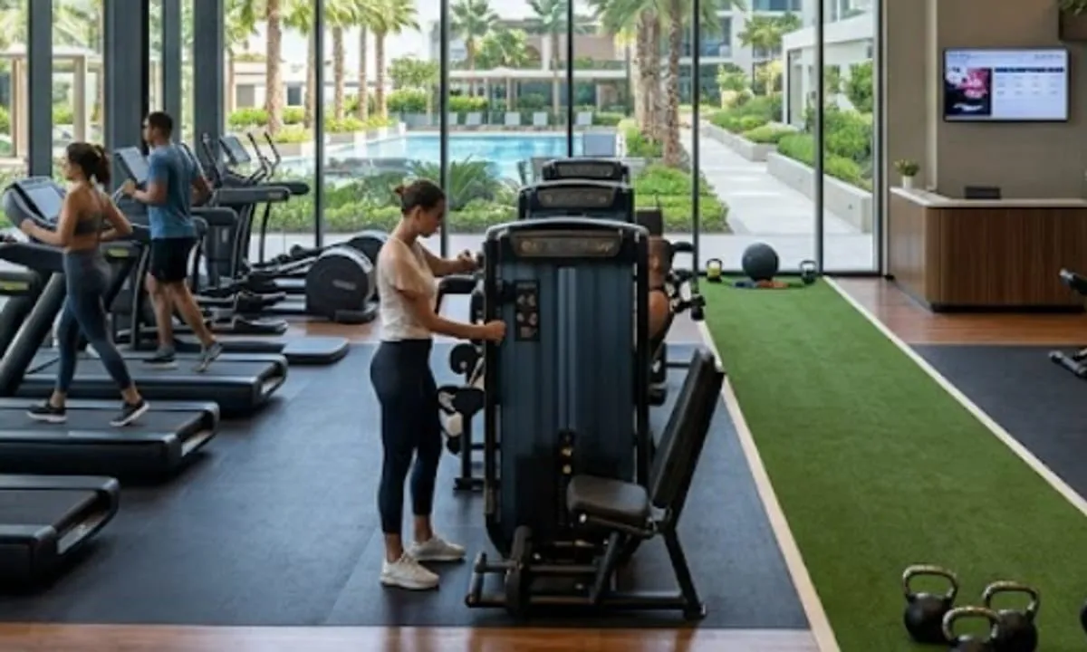 Illustrative image: Gym and fitness studio at ACE Arte