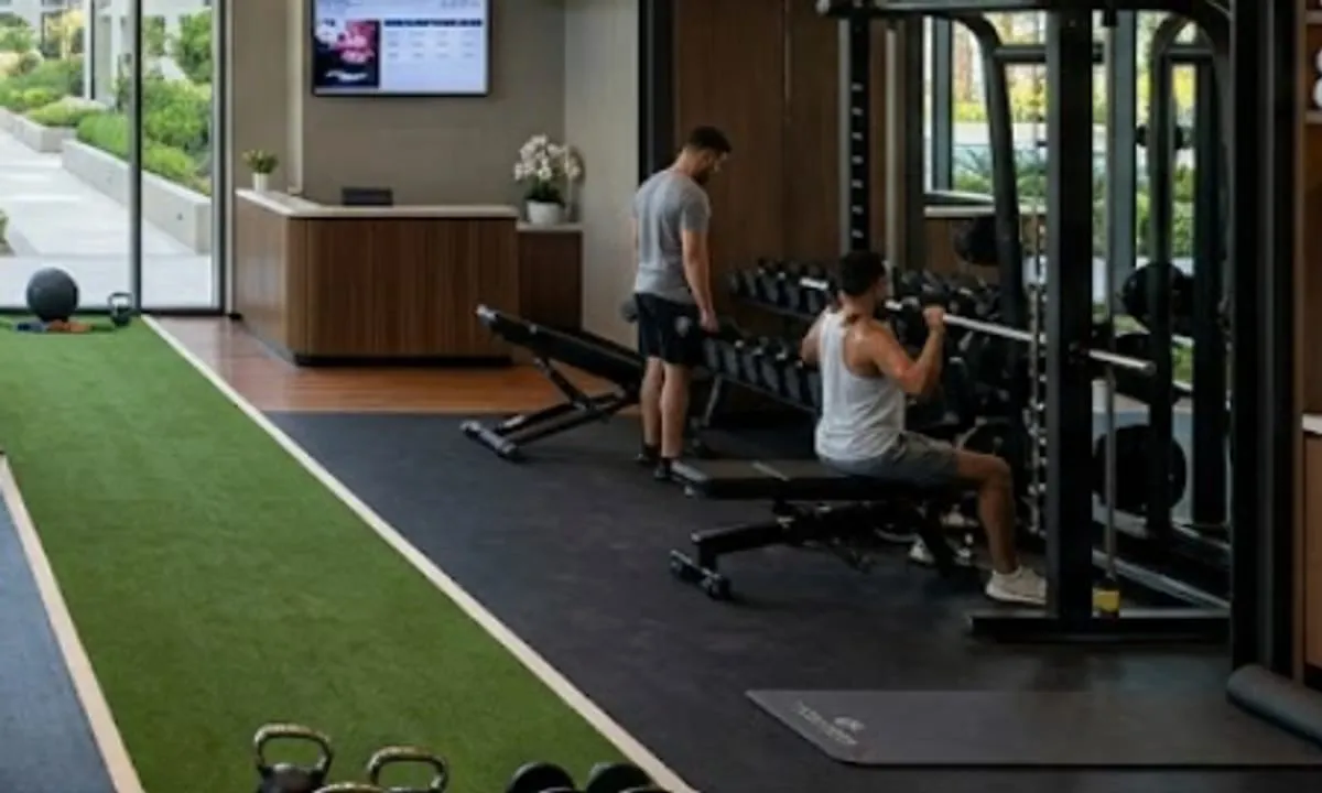 Illustrative image: Gym / Pilates studio at Central Park Delphine