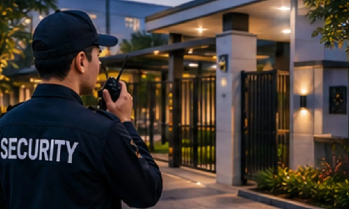 Illustrative image: 3-tier security at Migsun Atharva