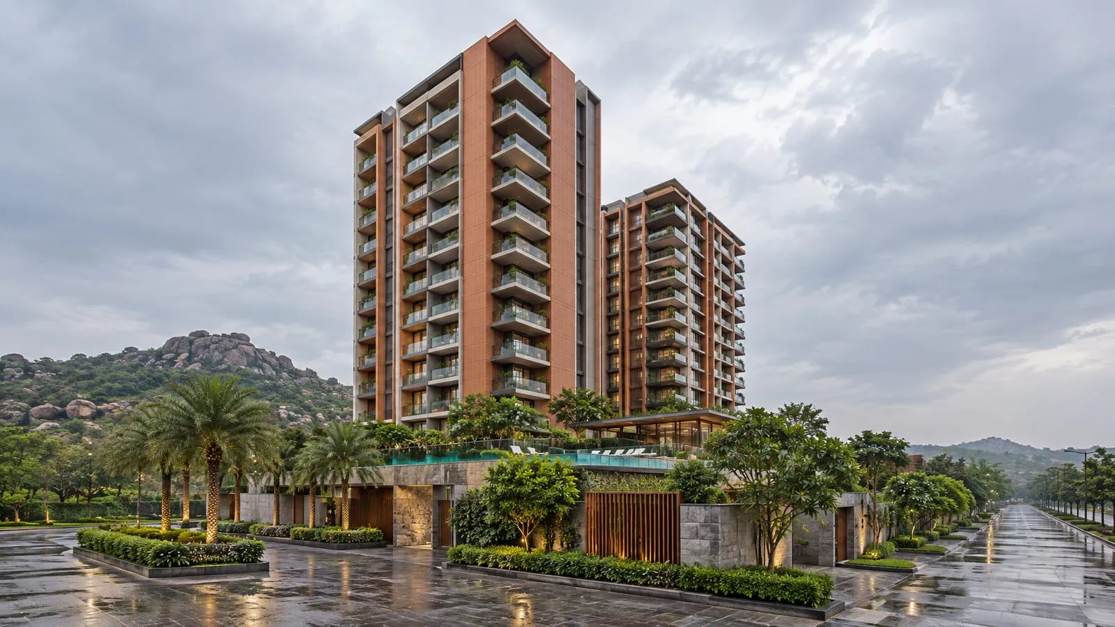 Aparna Sarovar — illustrative view