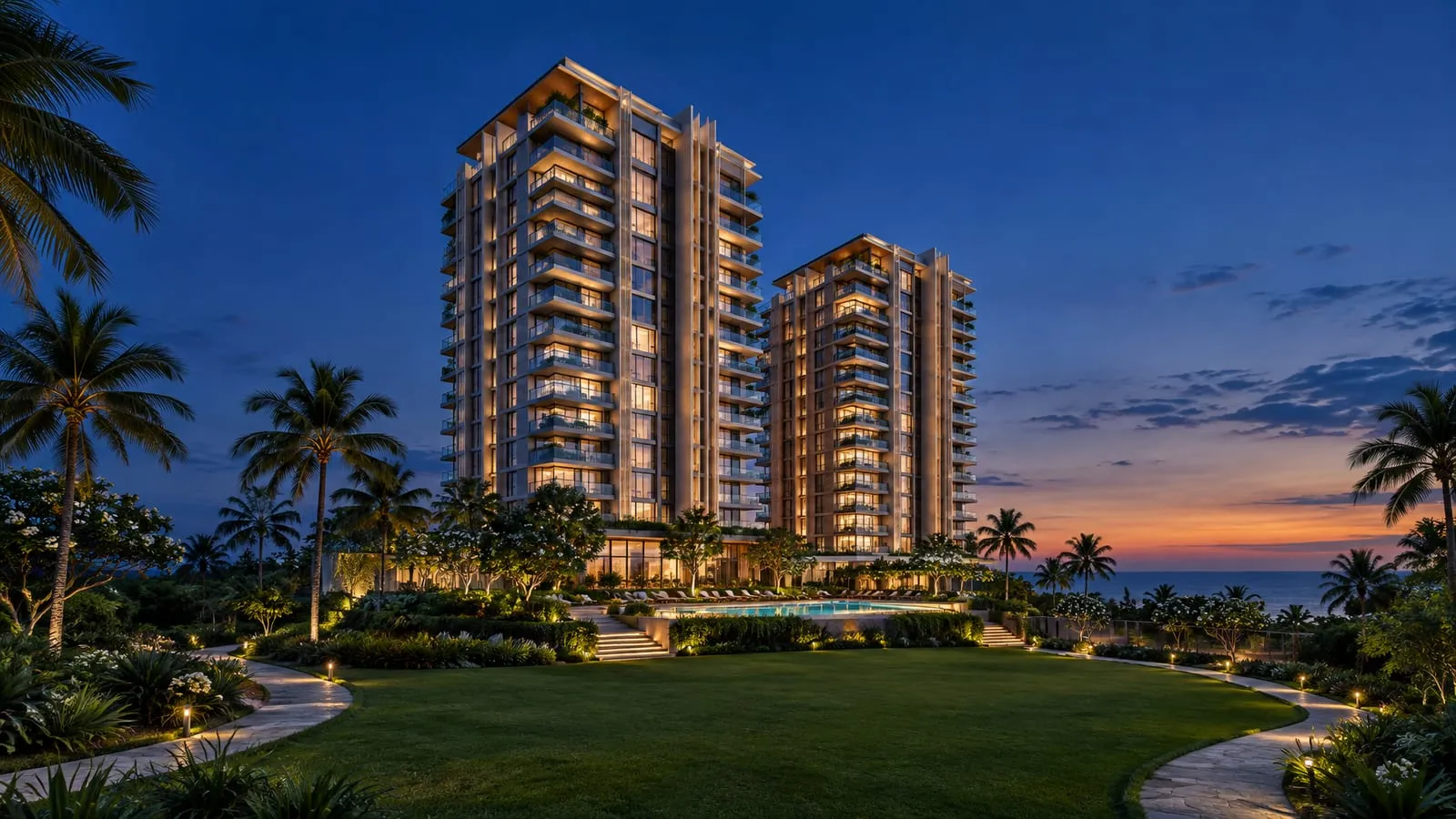 Casagrand Suncity — illustrative view