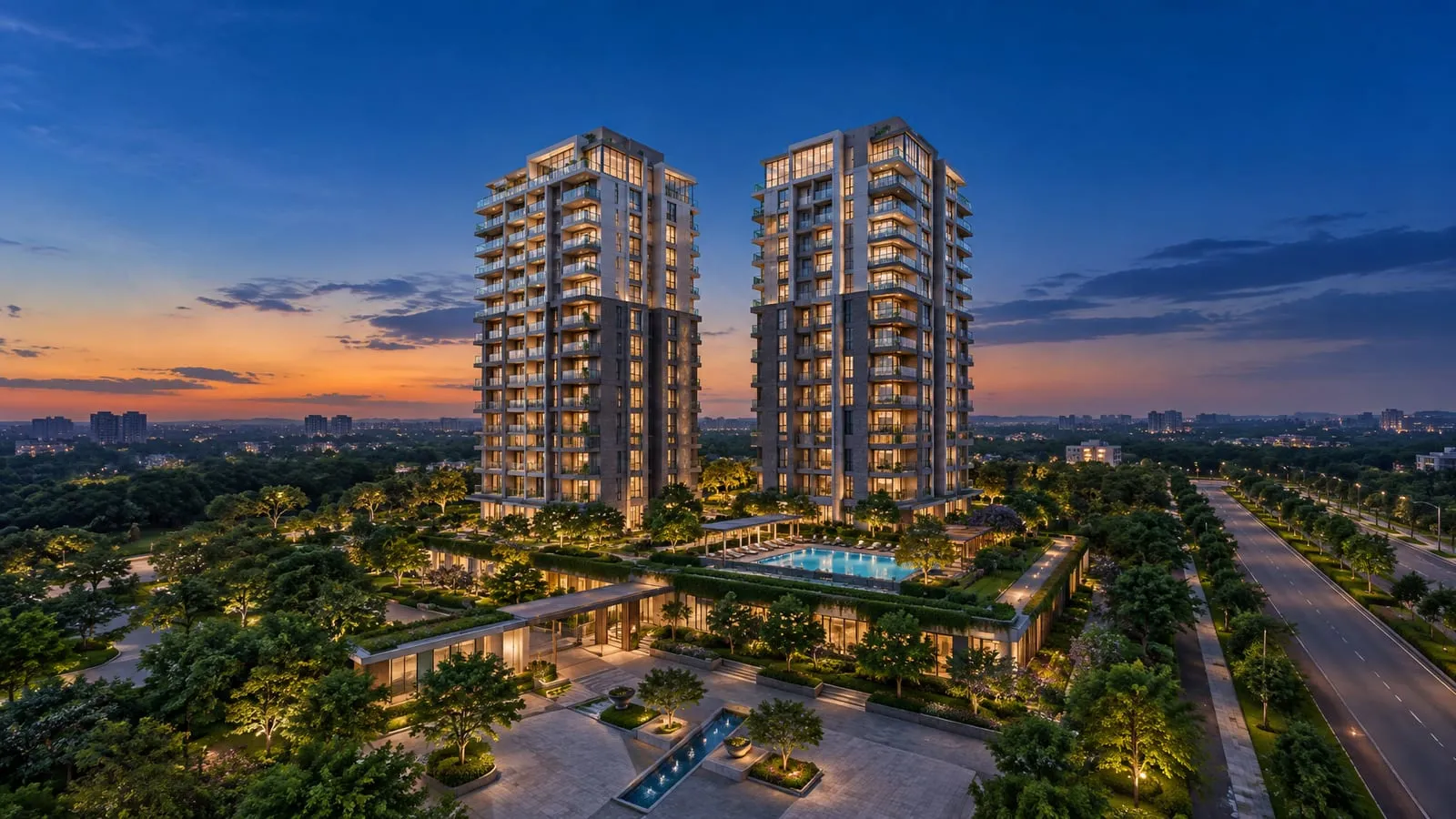 Central Park Resorts — illustrative view