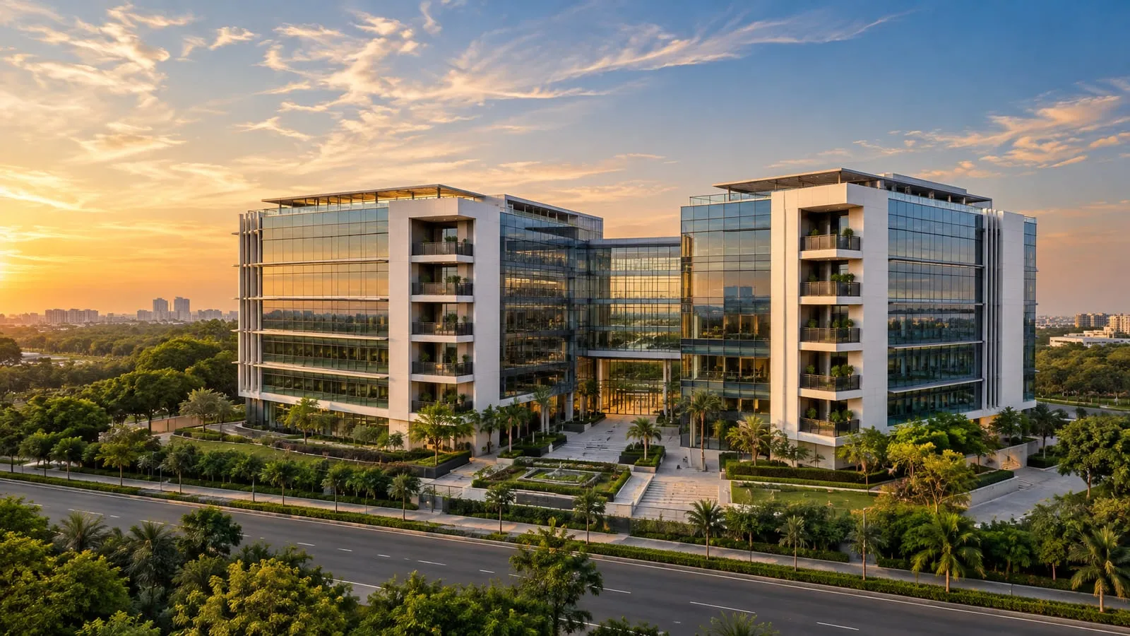 DLF Horizon Centre — illustrative view
