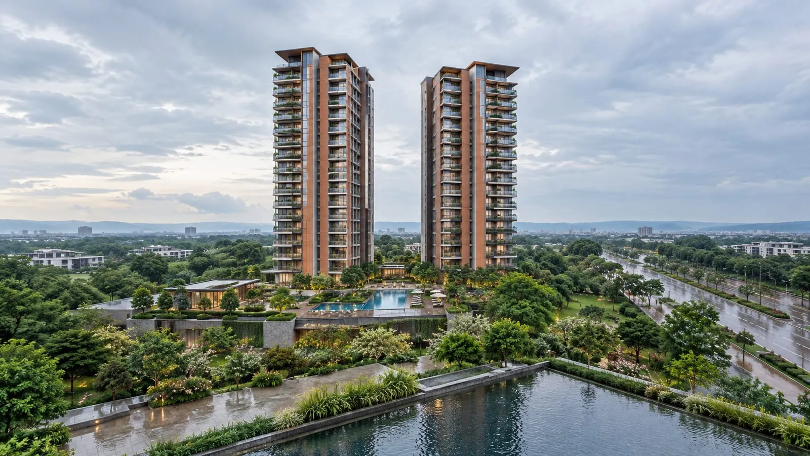 DLF Independent Floors — illustrative view