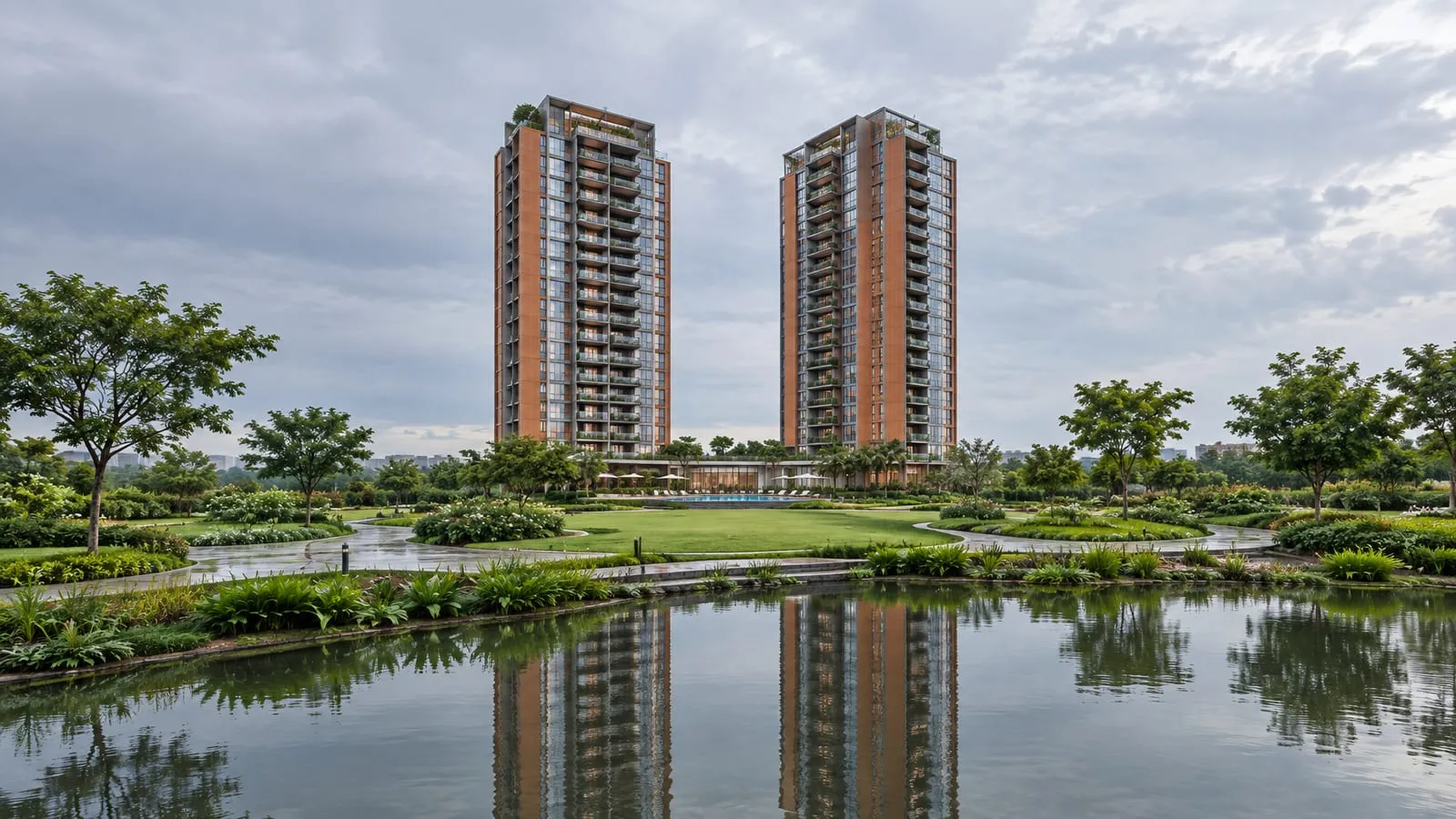 DLF Park Place — illustrative view