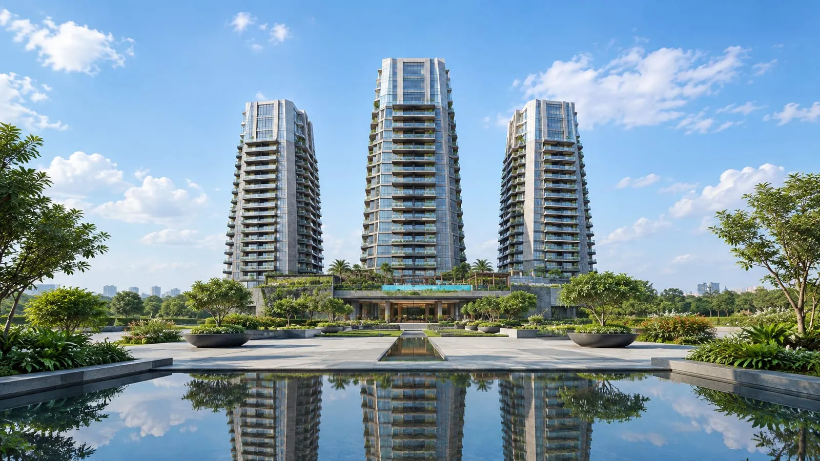 DLF Privana South — illustrative view