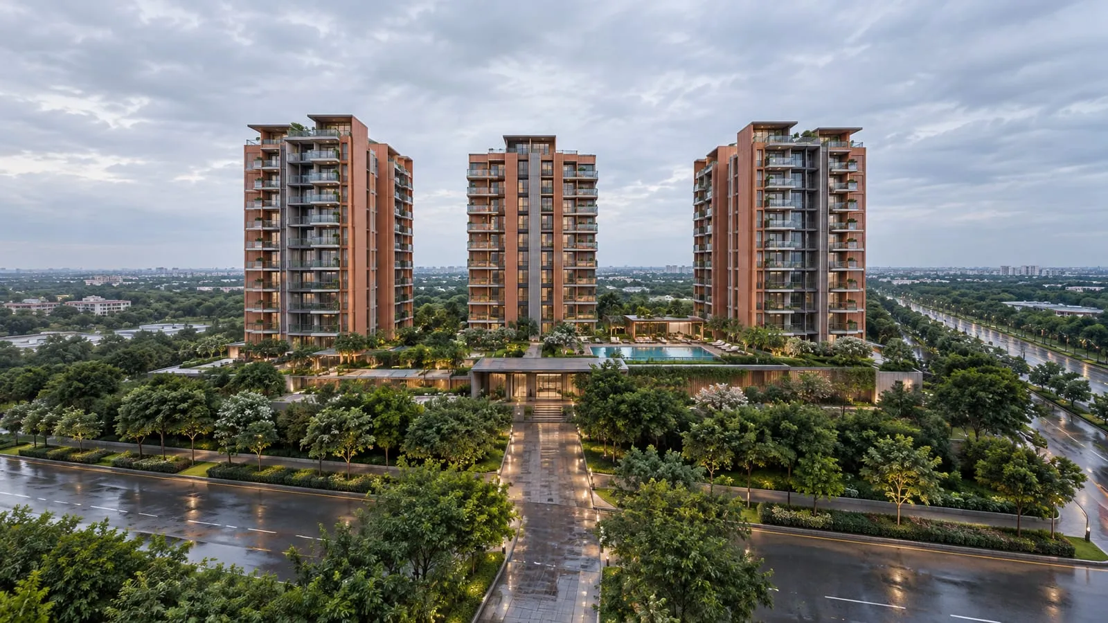 DLF The Camellias — illustrative view
