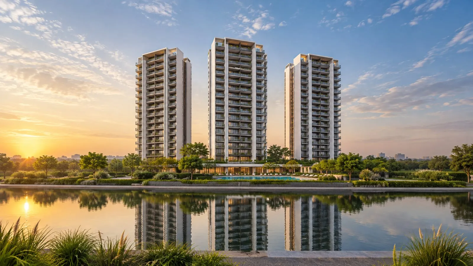 DLF The Crest — illustrative view