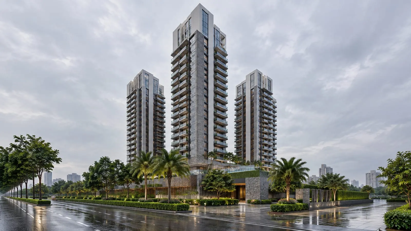 DLF The Grove — illustrative view