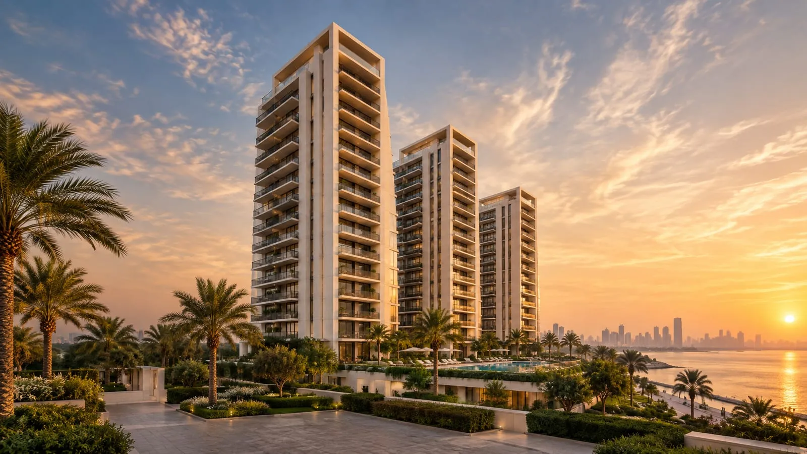 Dubai Creek Harbour New Towers — illustrative view