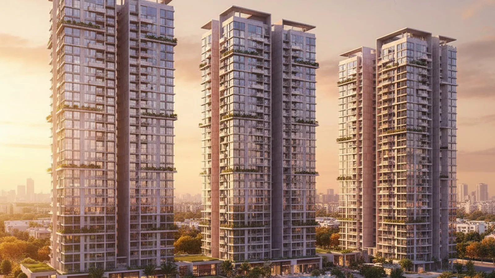 Eldeco 7 Peaks Residences — illustrative view
