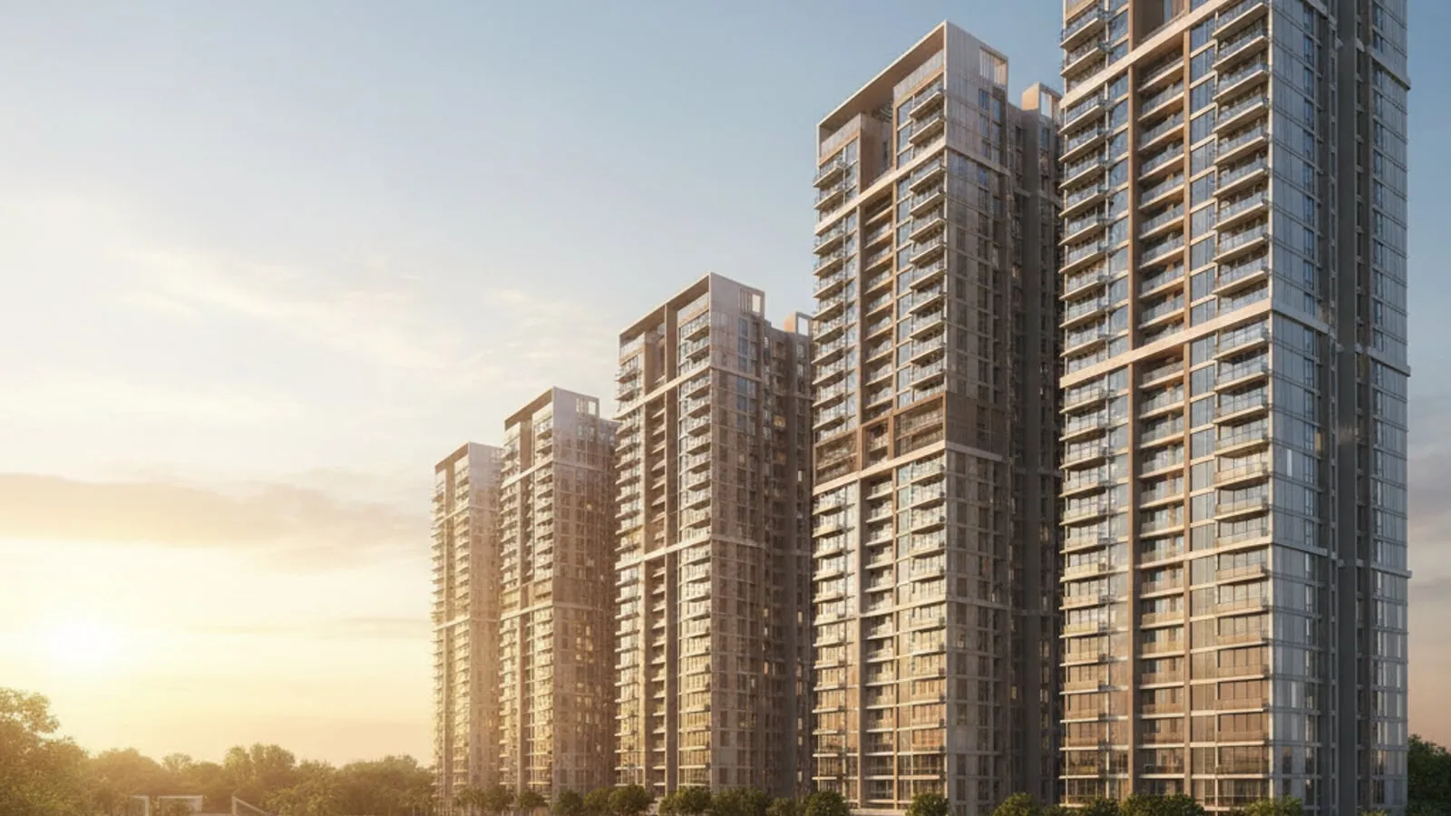 Eldeco Fairway Reserve — illustrative view