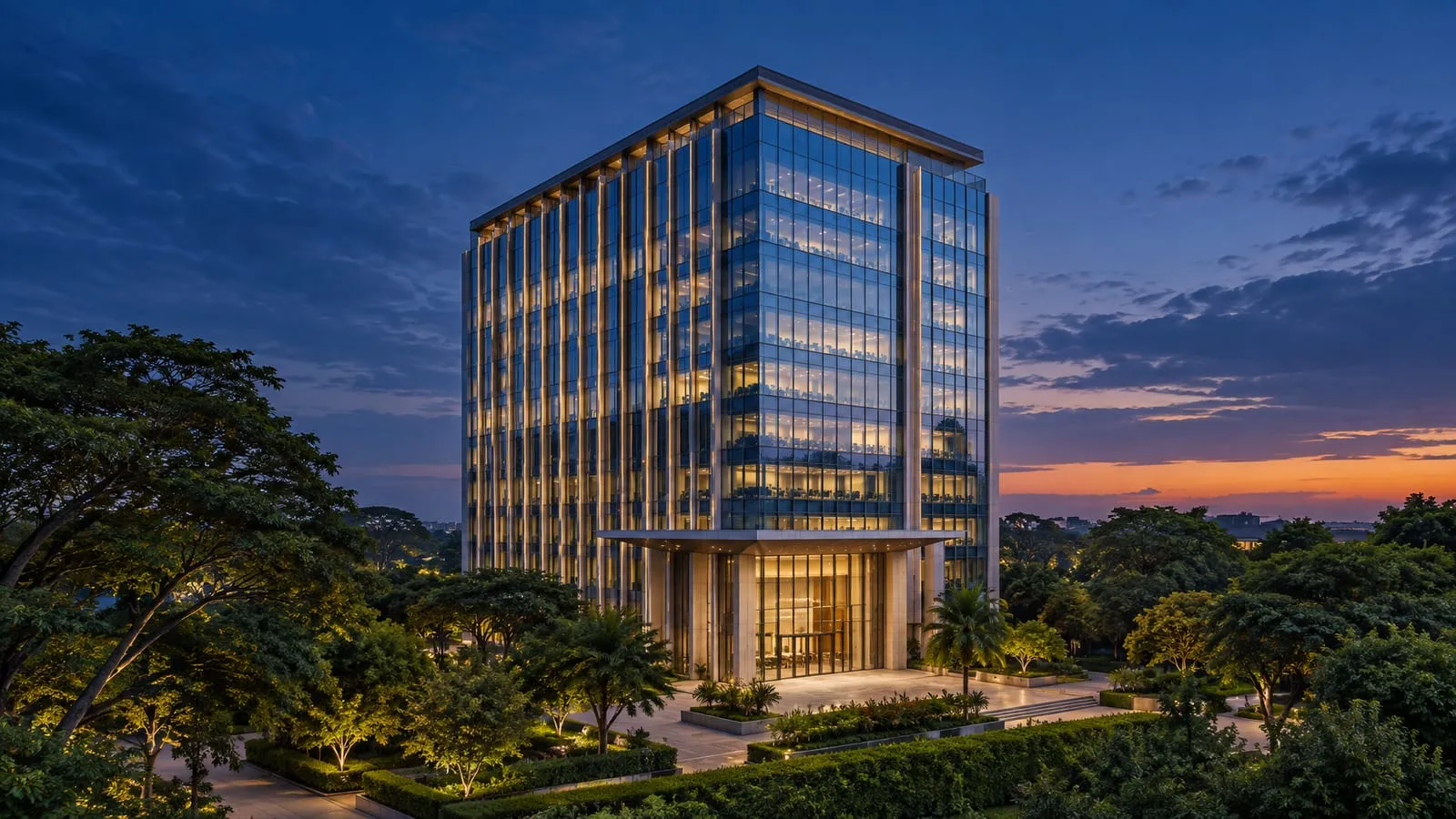 Embassy Manyata — illustrative view