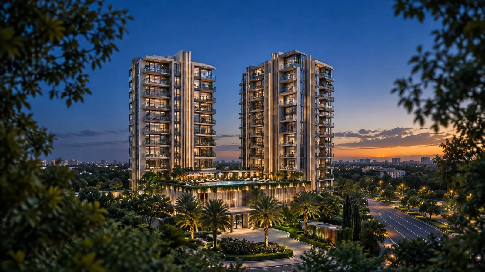 Godrej Meridien — illustrative view