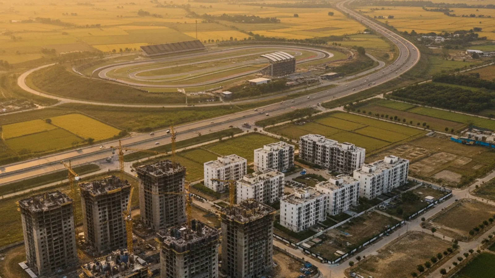 Jaypee Sports City — illustrative view