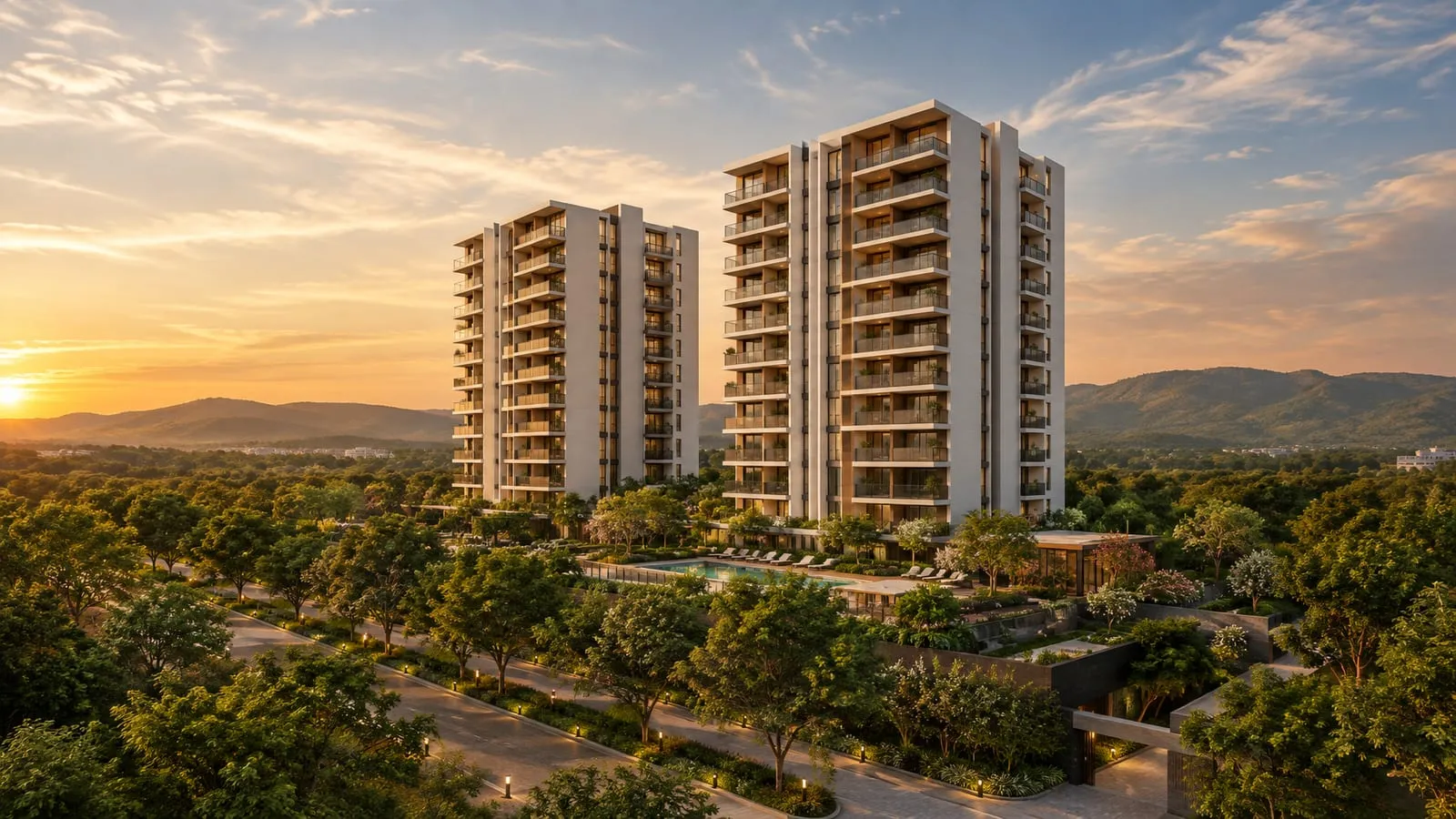 Kolte-Patil Life Republic — illustrative view