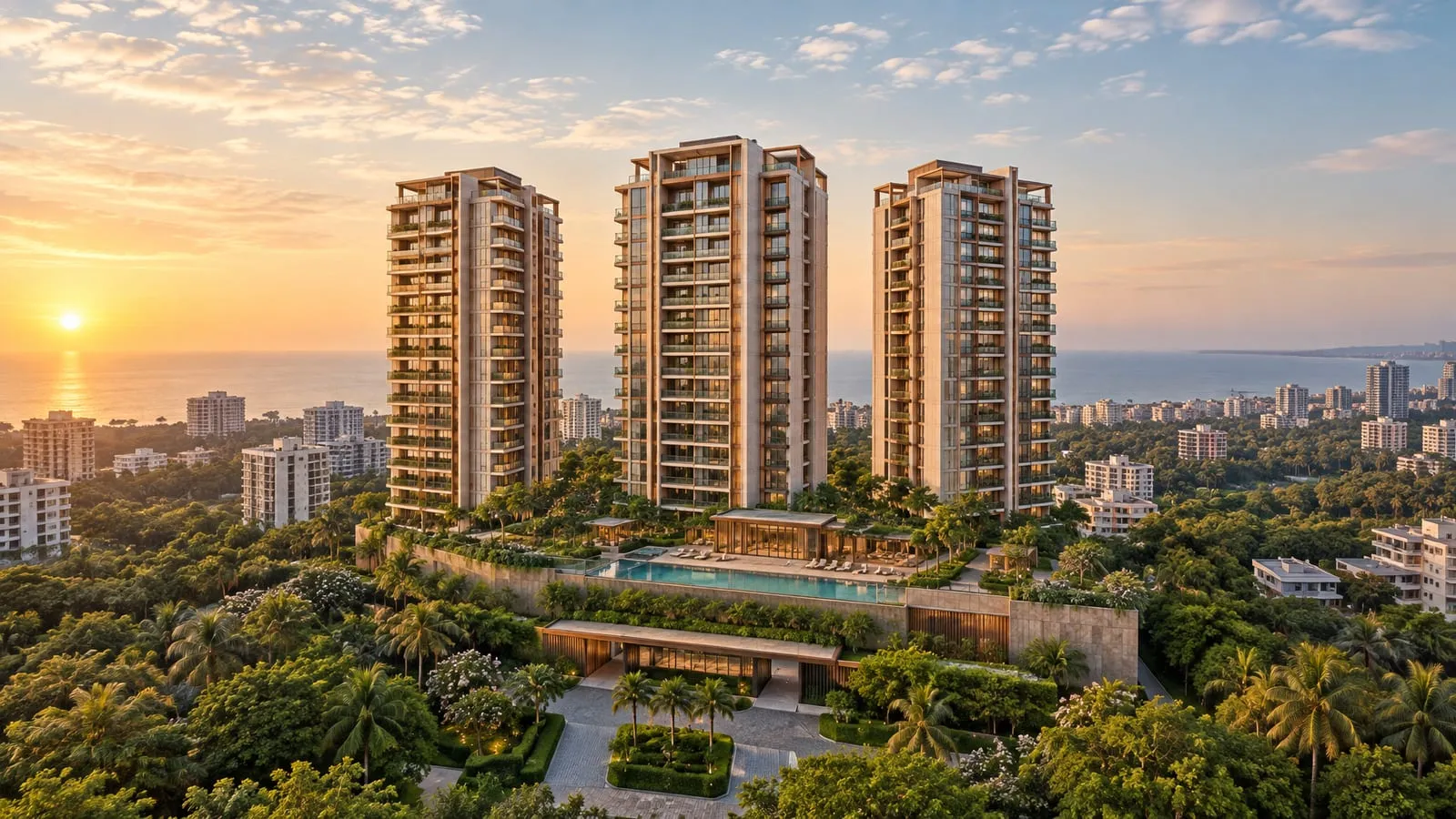 Lodha Bellagio — illustrative view