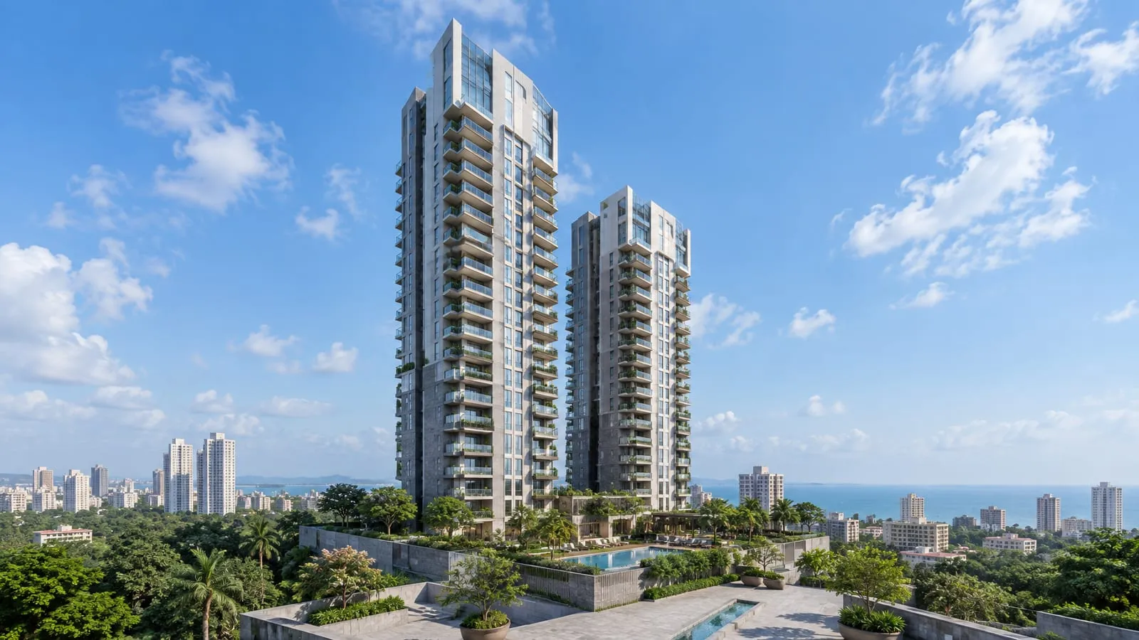 Lodha Park — illustrative view