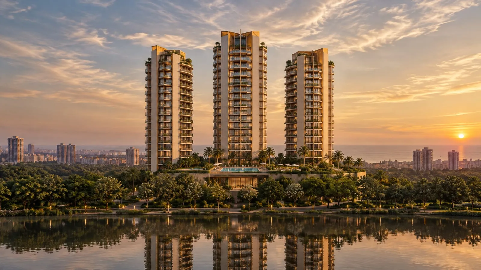 Oberoi Elysian, Goregaon — illustrative view