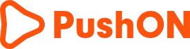 PushON logo